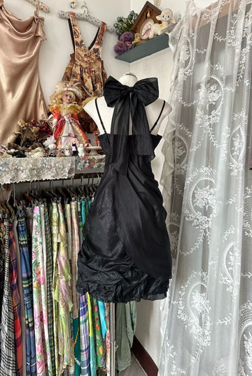 Fashion A Line Black Short Length Homecoing Birthday Dress Prom Dresses SD1883 HZ0628